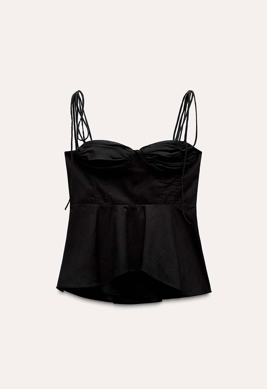 Top Elegante com Alças Finas - Solène
