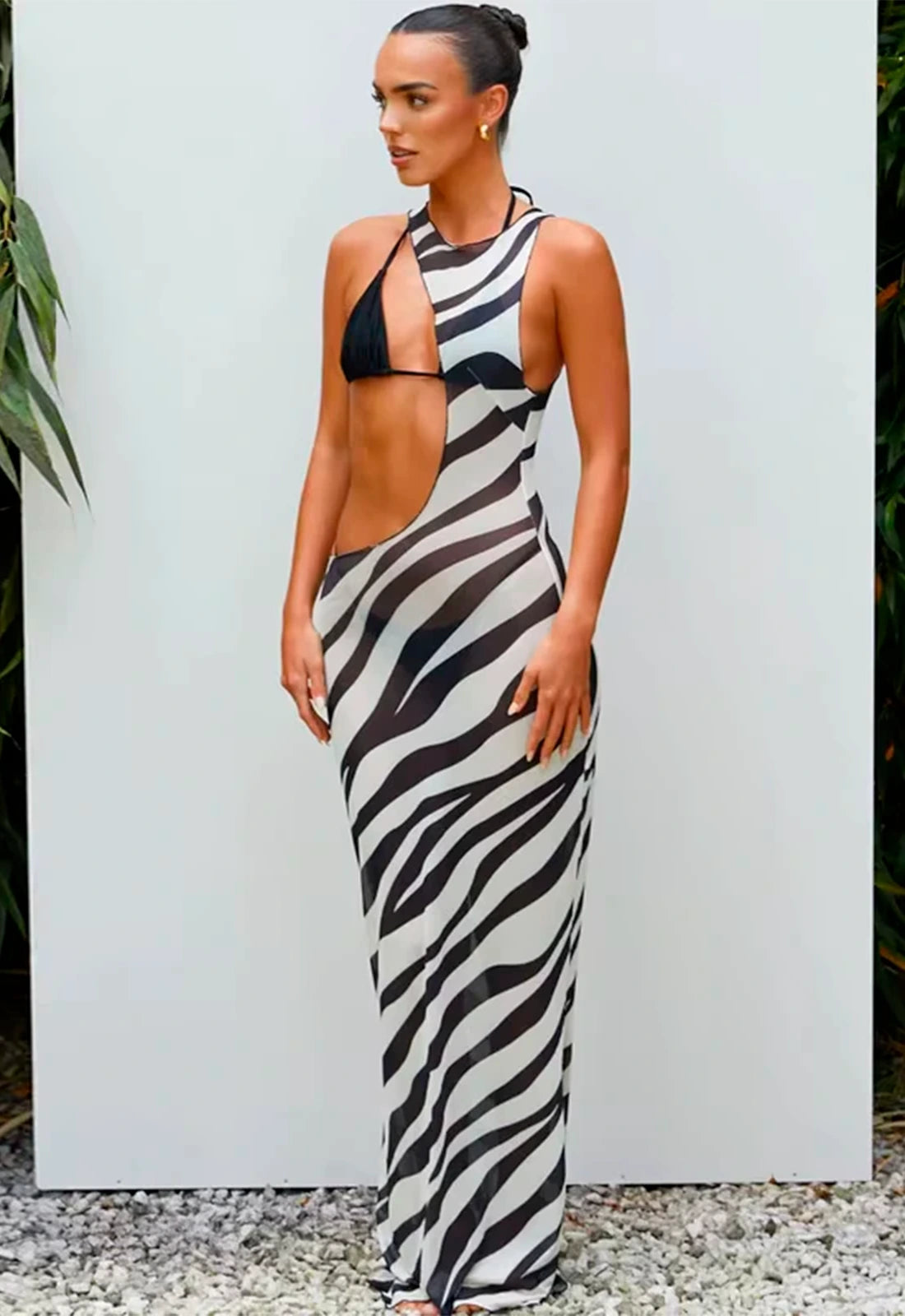 Vestido de Tule Zebra - Diamond