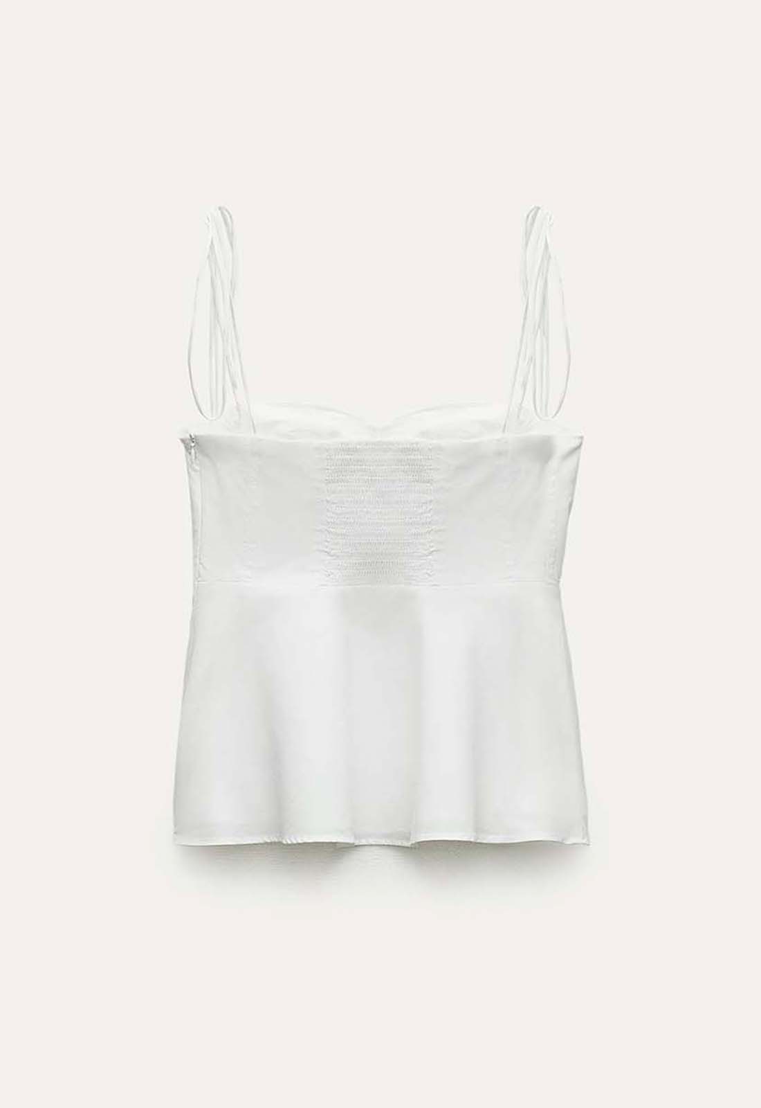 Top Elegante com Alças Finas - Solène