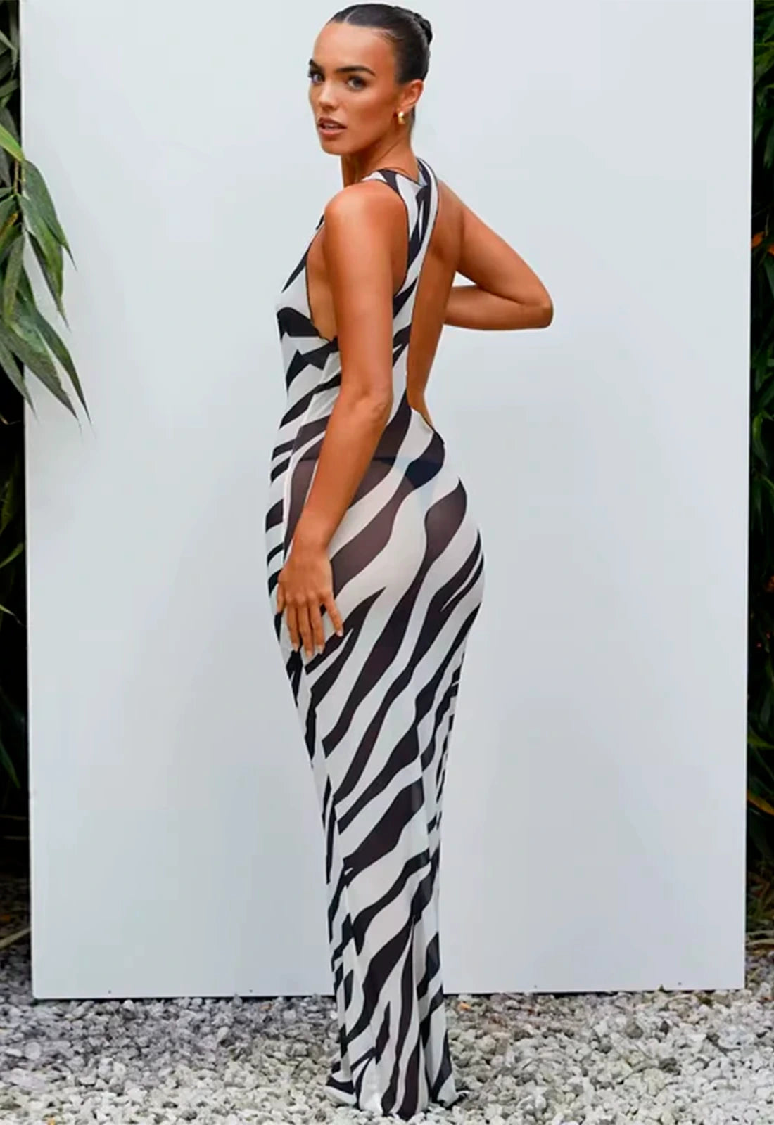 Vestido de Tule Zebra - Diamond