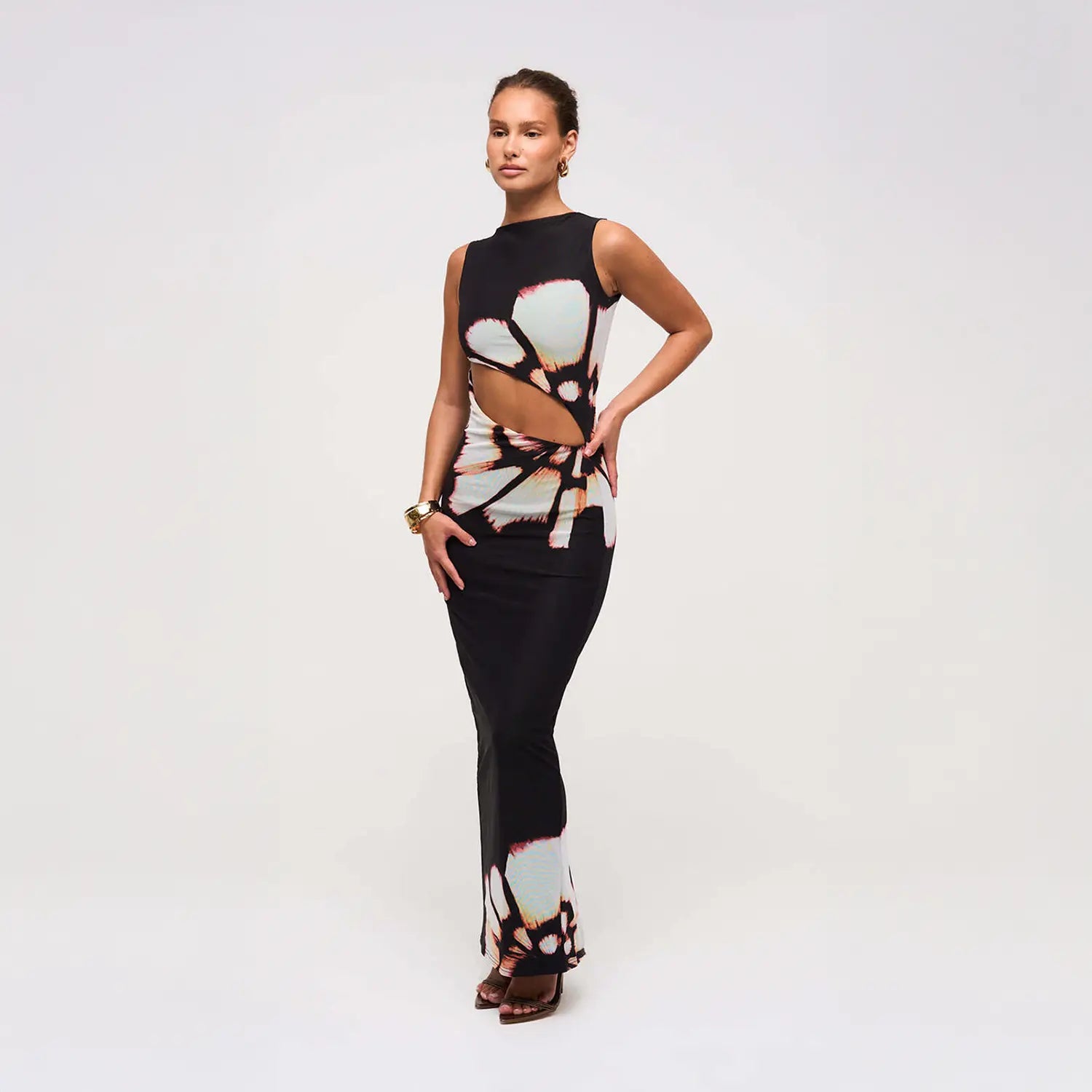 Vestido Maxi Estampado - Elva
