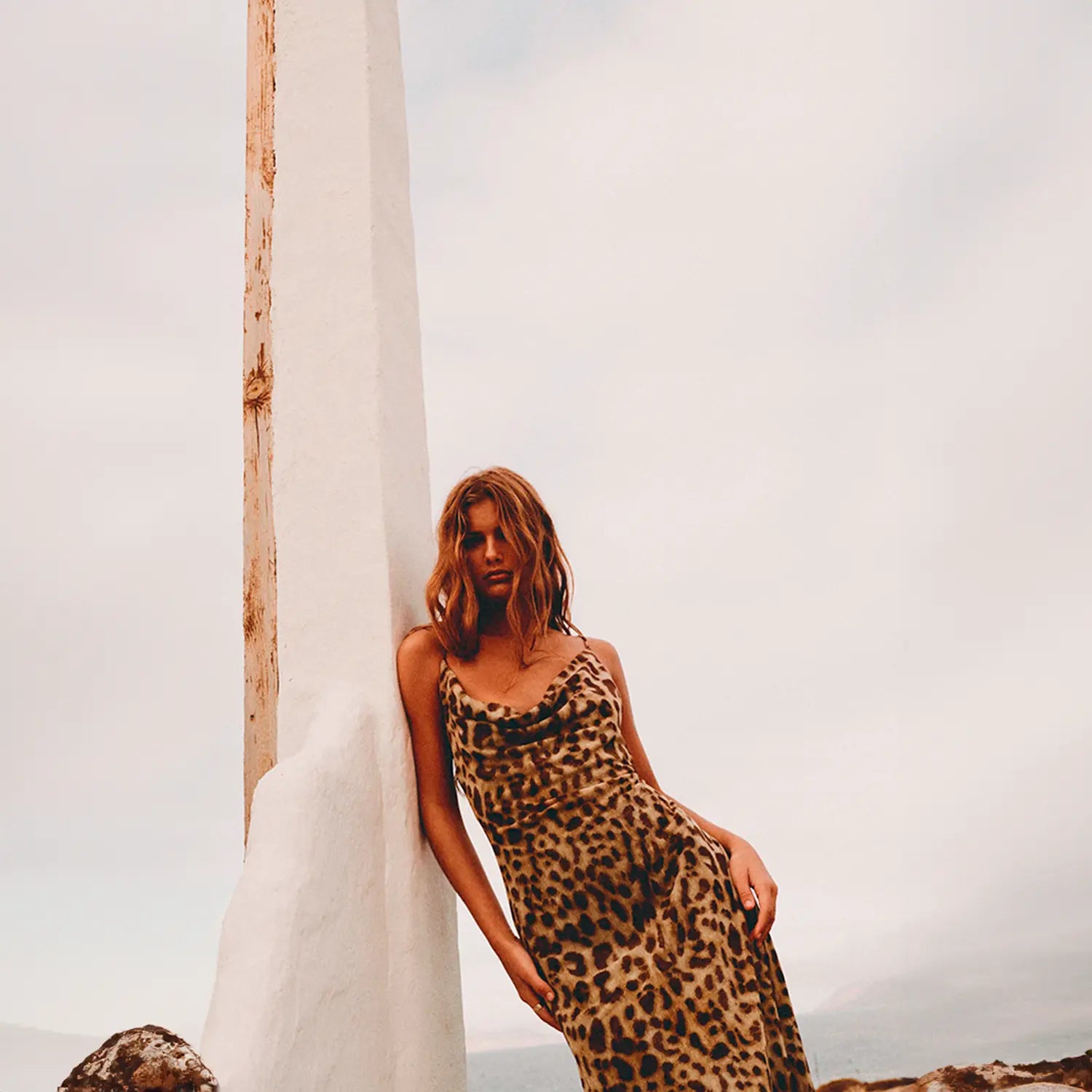 Vestido Estampado de Onça - Ounce