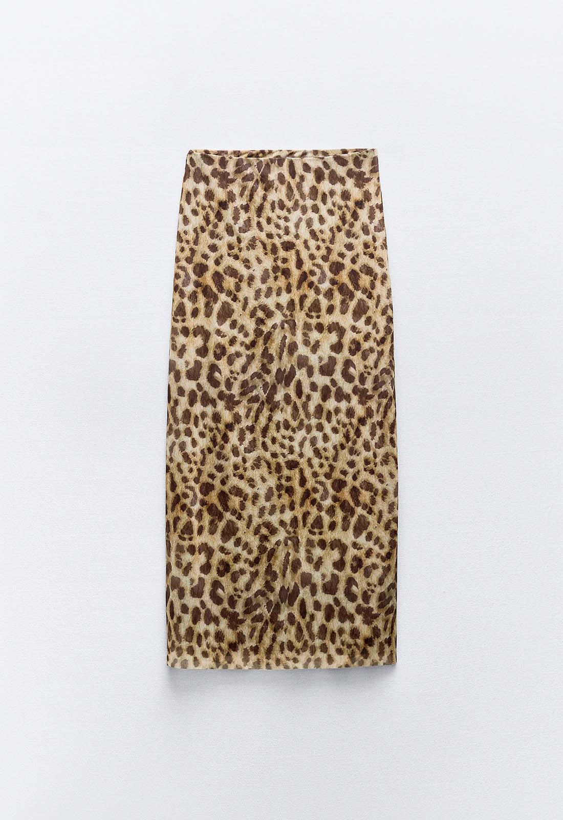 Conjunto de Top e Saia de Onça - Leopard