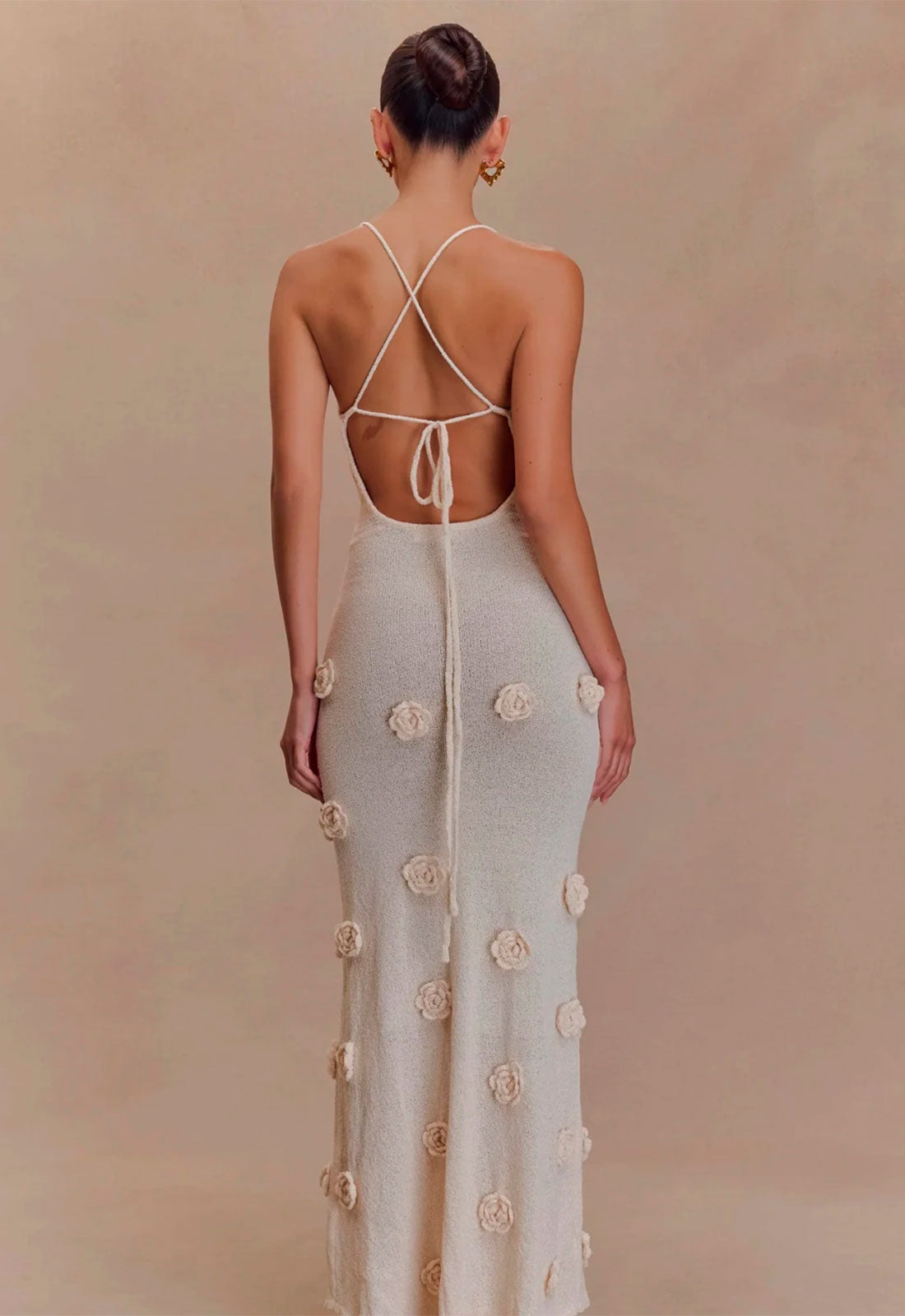 Vestido Longo Verão Bordado - Santa Monica