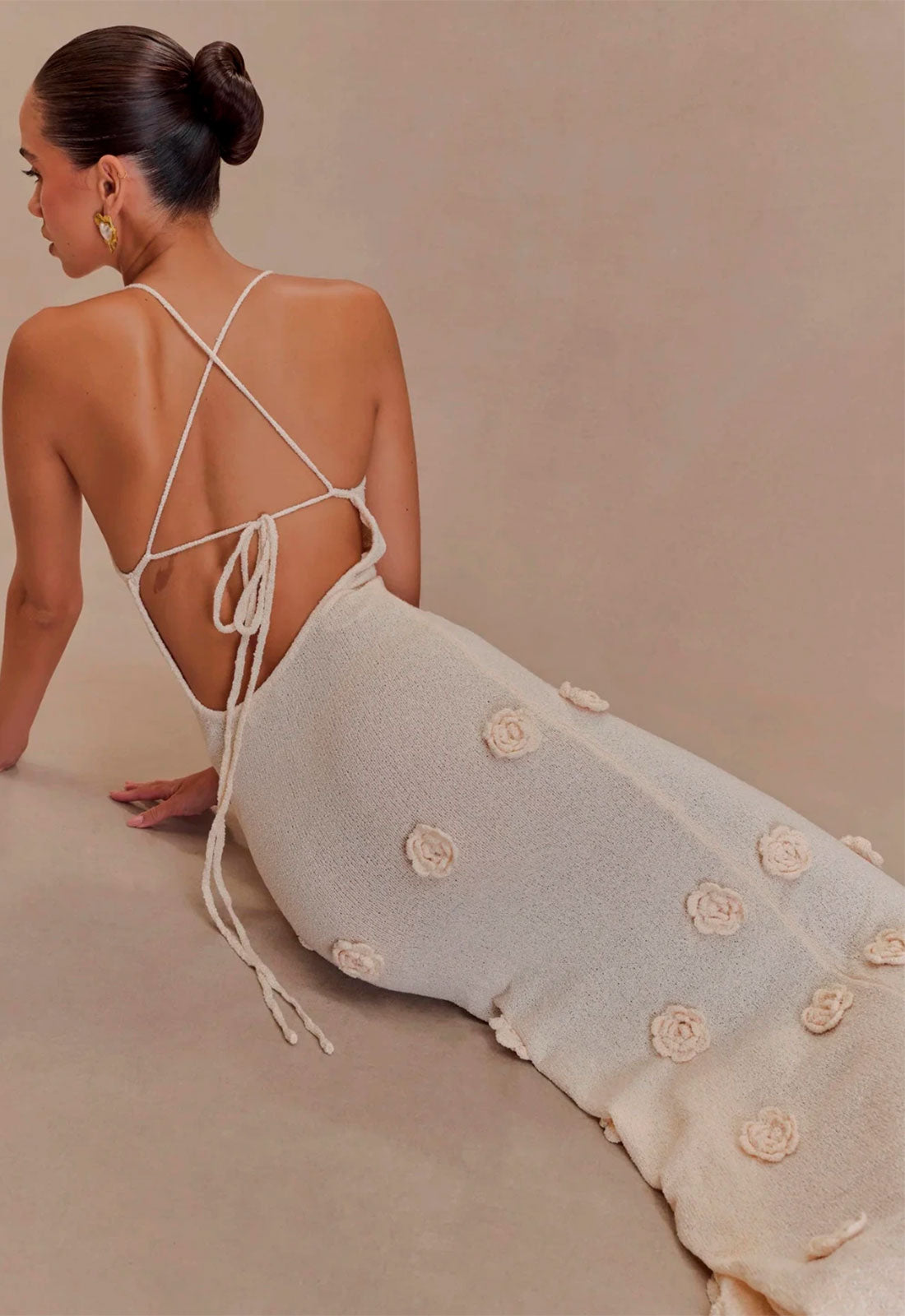 Vestido Longo Verão Bordado - Santa Monica