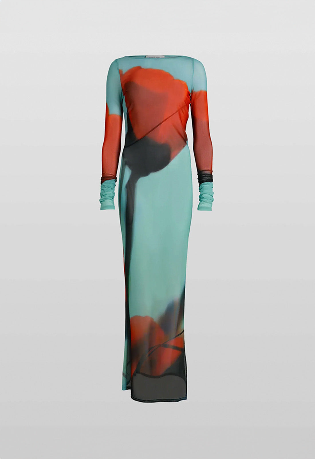 Vestido de Tule Estampado - Floripa