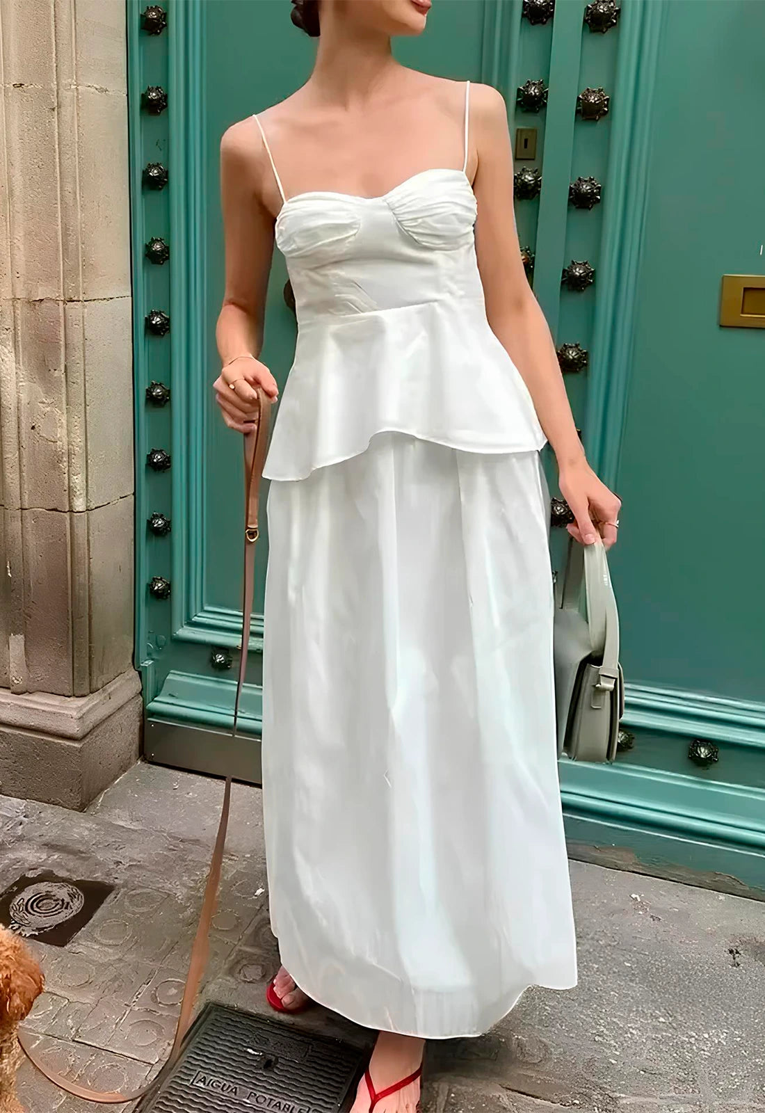 Top Elegante com Alças Finas - Solène