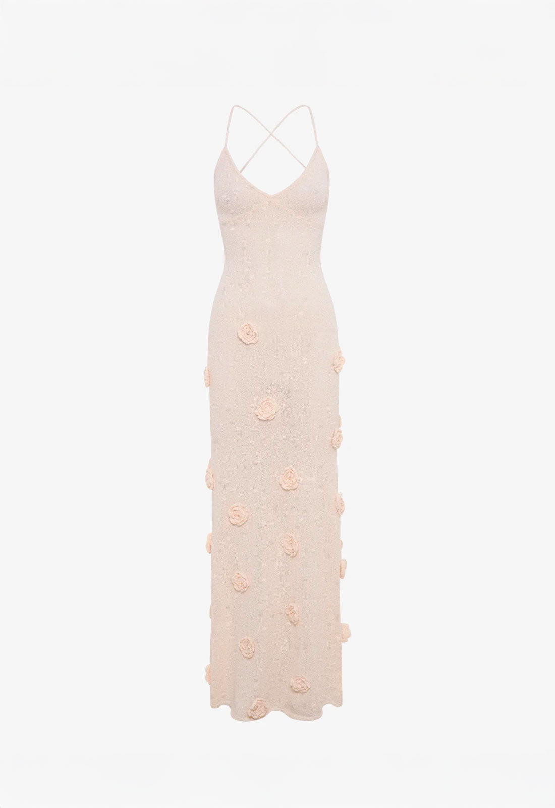 Vestido Longo Verão Bordado - Santa Monica