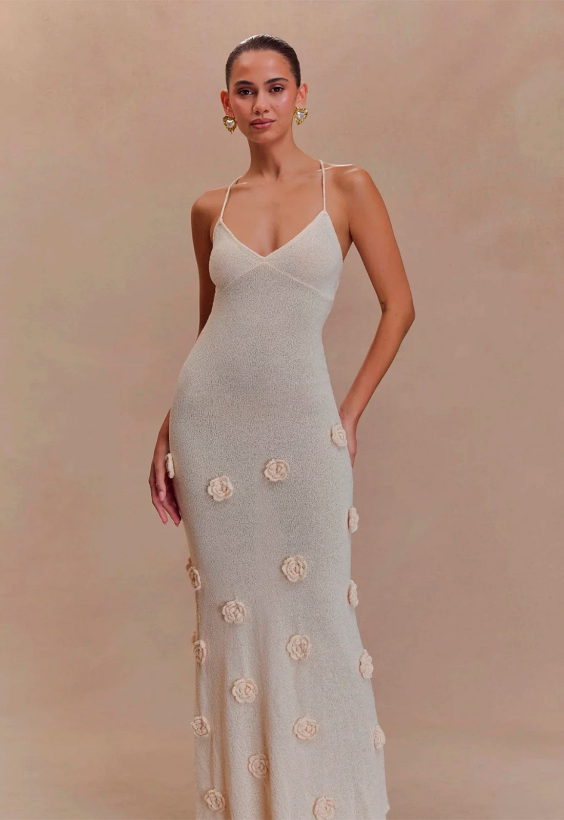 Vestido Longo Verão Bordado - Santa Monica