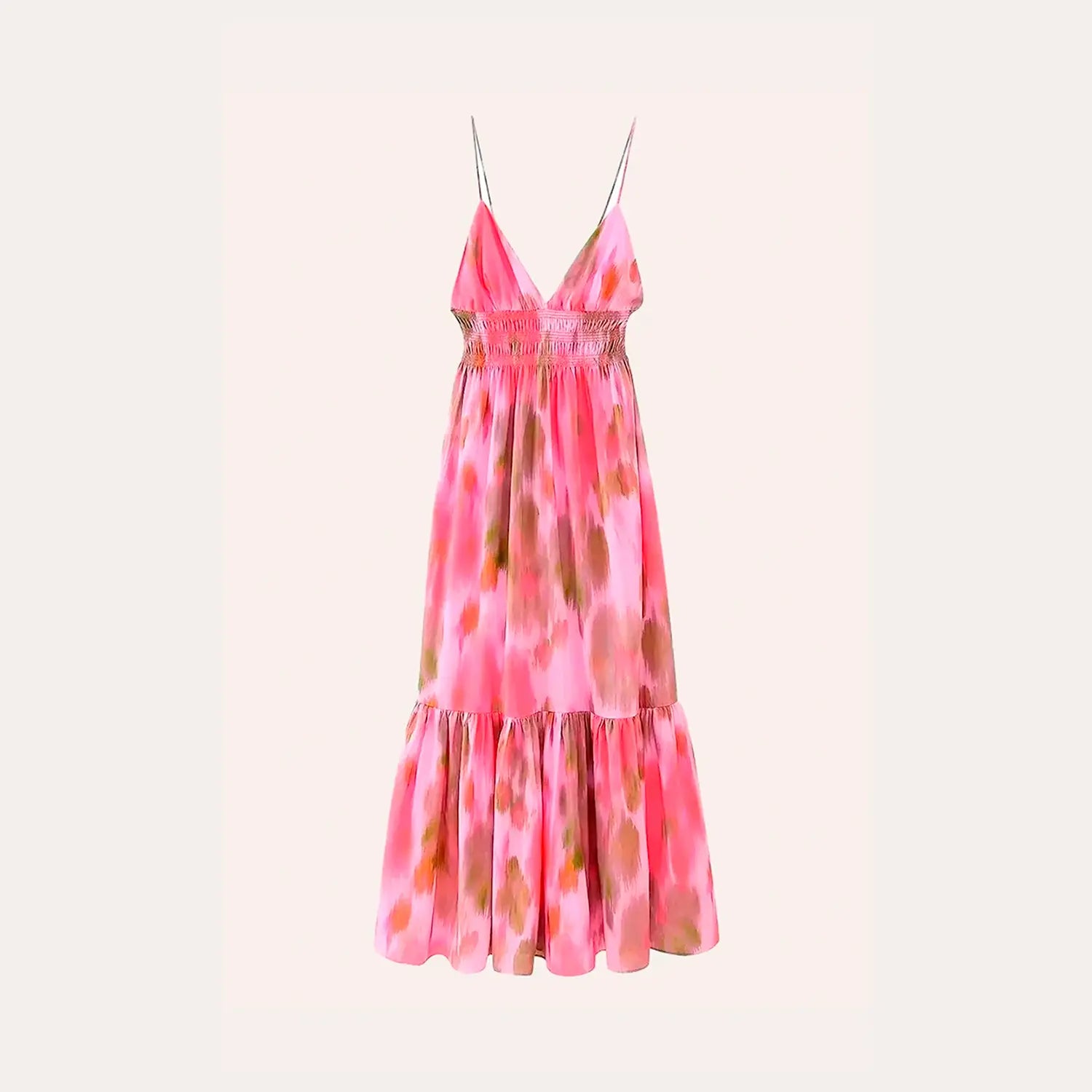 Vestido Rosa Estampado - Fóglia