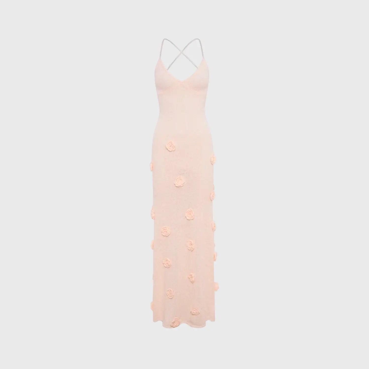 Vestido Longo Verão Bordado - Santa Monica