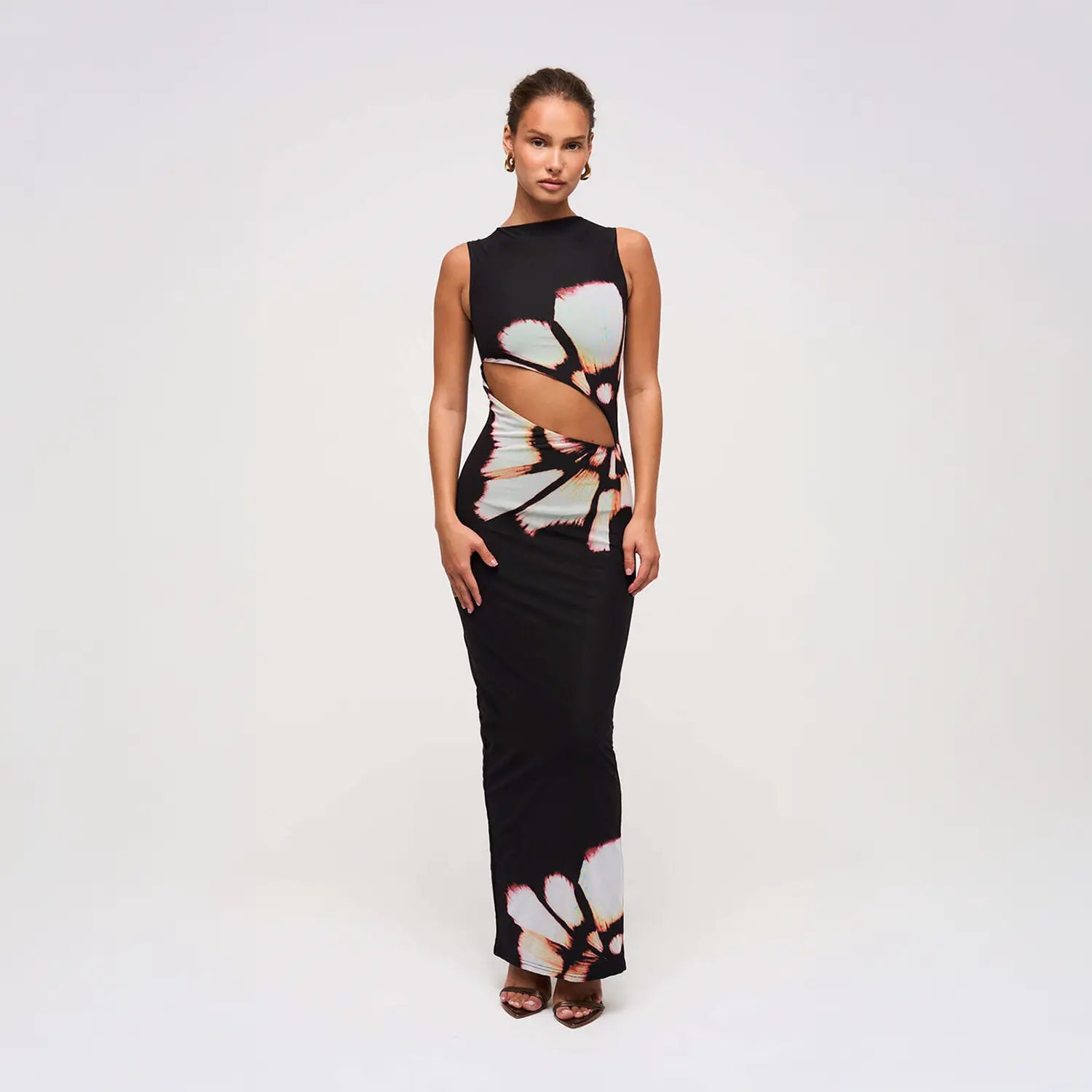 Vestido Maxi Estampado - Elva