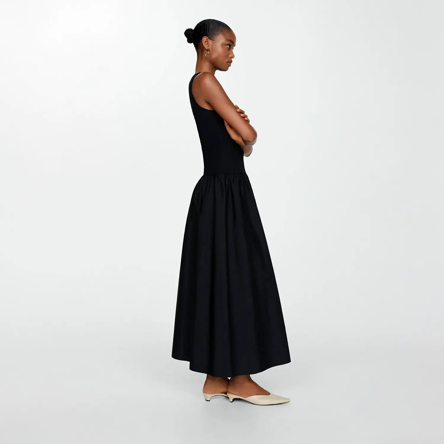 Vestido Longo Liso - Mayenne