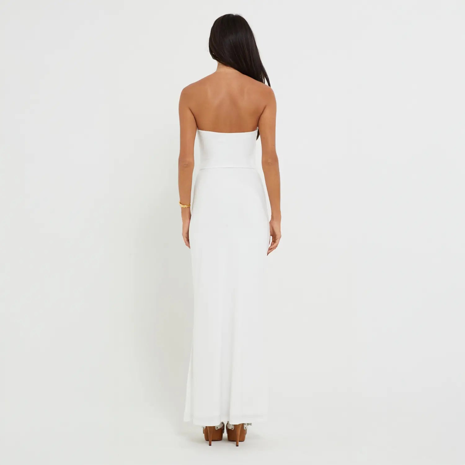 Vestido Maxi Recortado - Cèline
