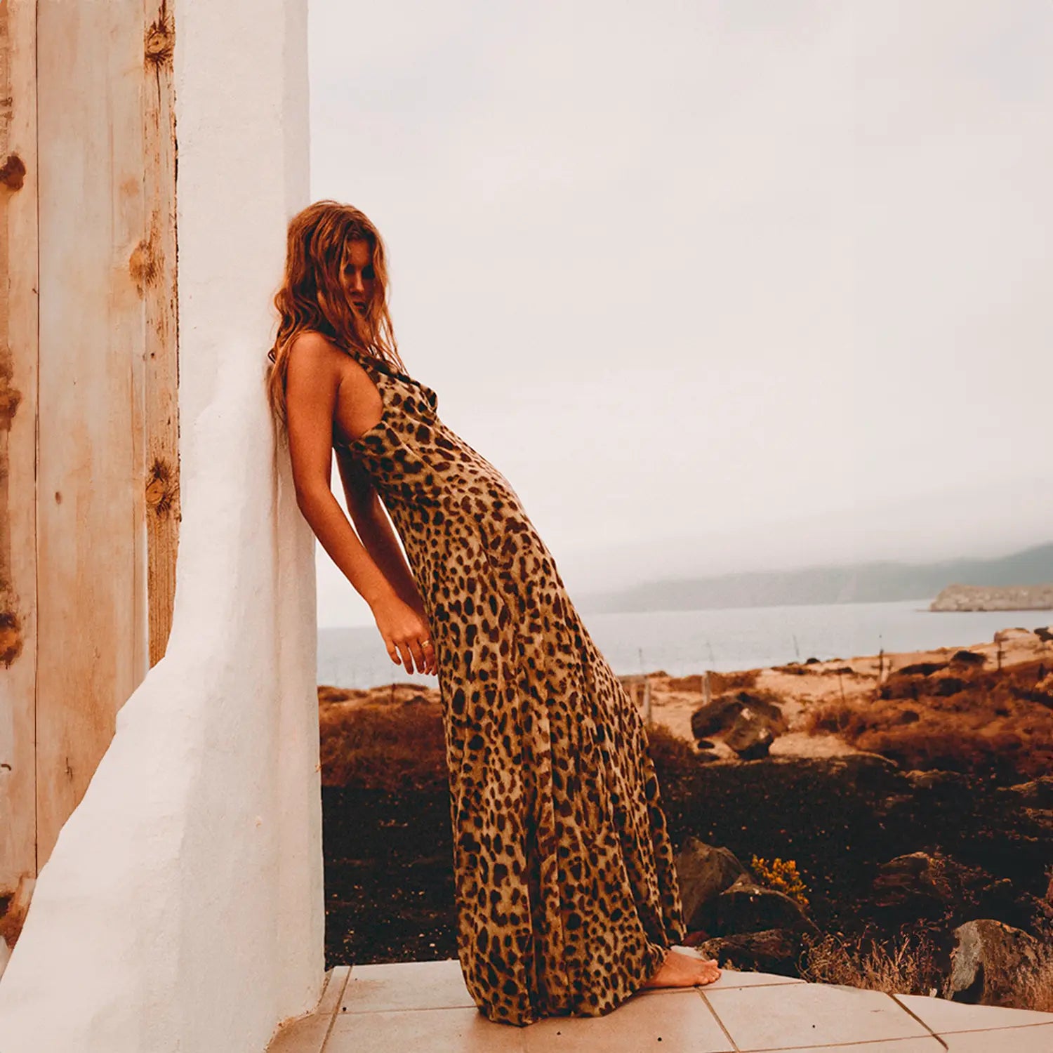 Vestido Estampado de Onça - Ounce