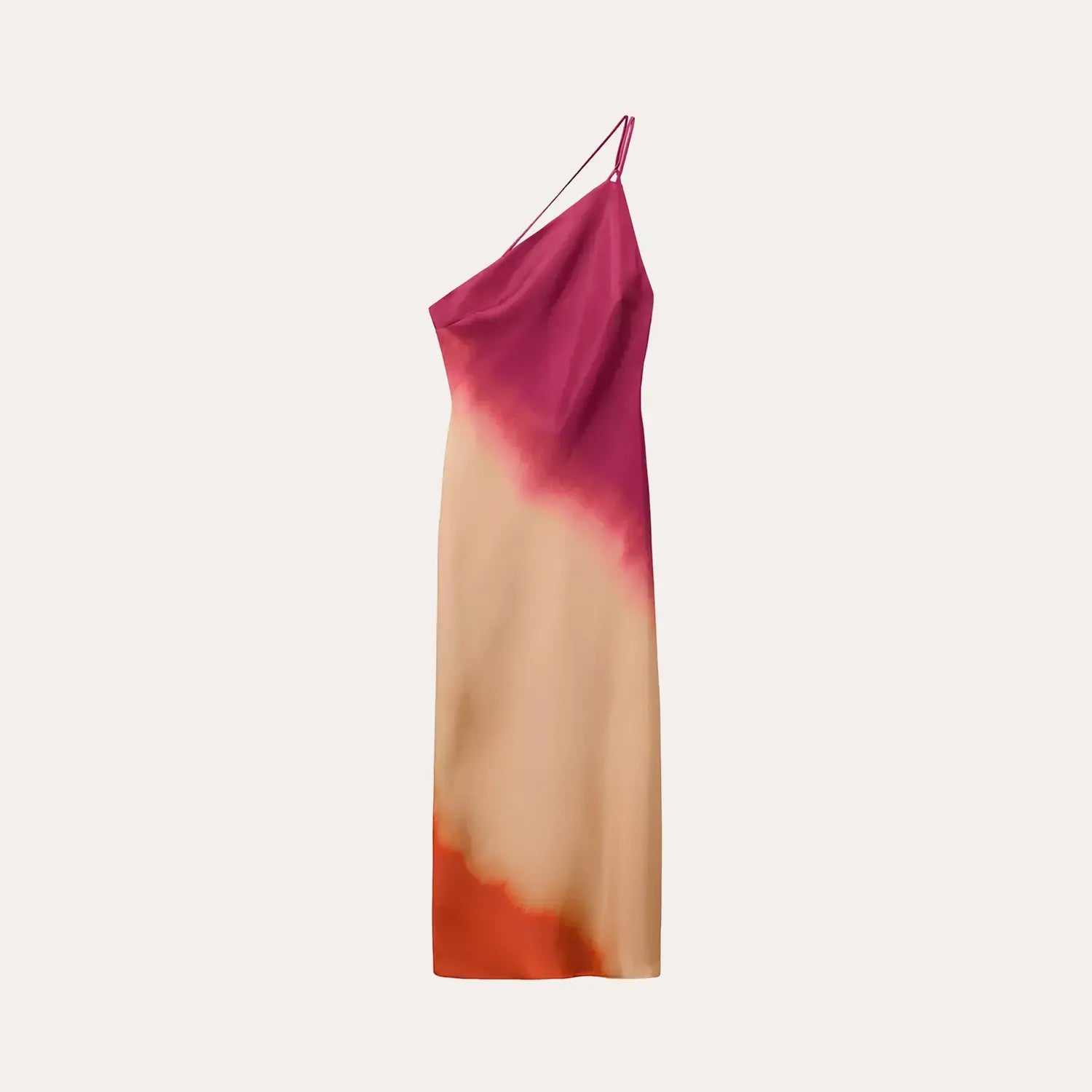 Vestido de Cetim Tie-Dye - Vienna