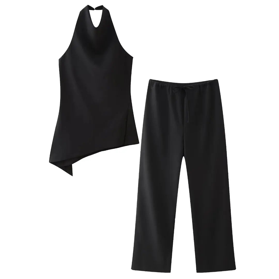 Conjunto de Blusa e Calça Vintage - Mallorca